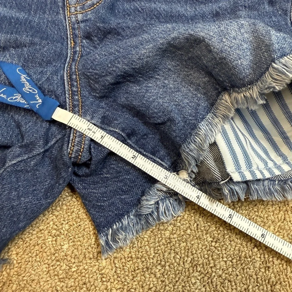 Cat & Jack: Girls Blue Raw Denim Shorts, Size L (10-12)